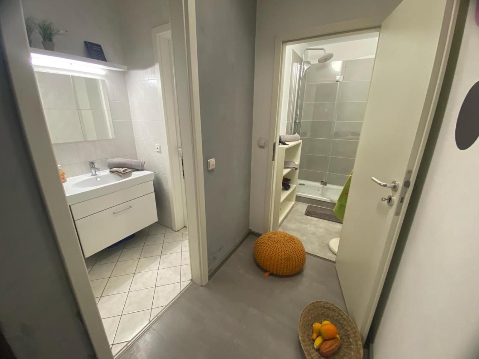 Studio 1 Mit Gemeinschaftsraeumen, Tiefgarage Leipzig Bagian luar foto