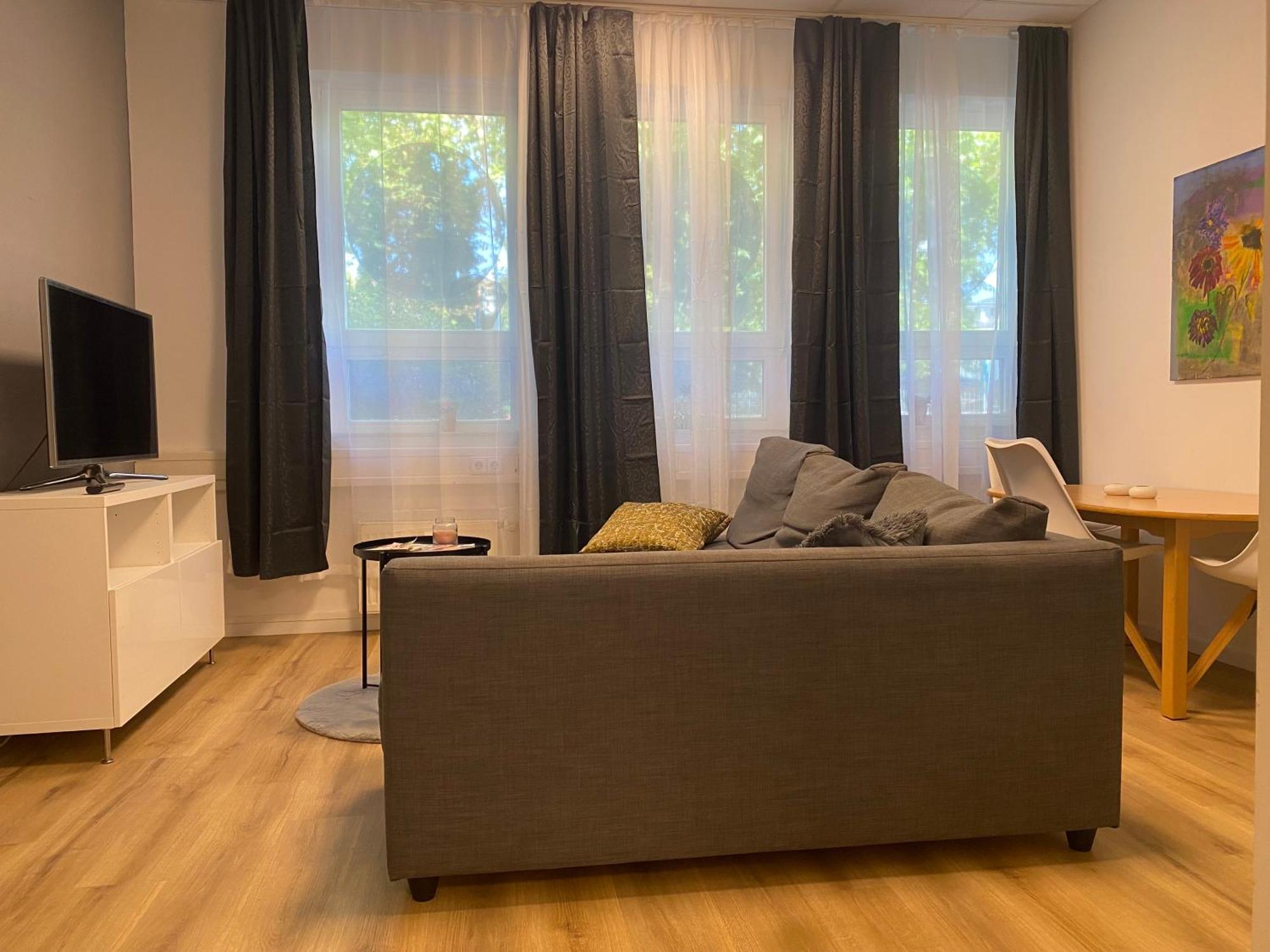 Studio 1 Mit Gemeinschaftsraeumen, Tiefgarage Leipzig Bagian luar foto